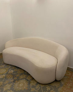 Small Space Sofa Set 4 Seater Fabric <b>Upholstery</b> Modern top quality Compact Corner Sectional Cushioned Living Room Couch - Product Image 2