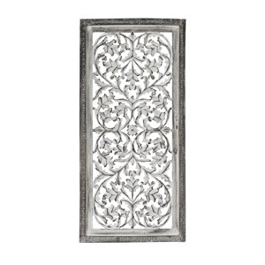 Décoration murale artisanale en bois de manguier, finition rustique - Vente en gros depuis Moradabad, Inde - Product Image 2