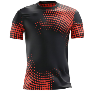 Camiseta de Fútbol de Alto Rendimiento, 220 Gramos, 100% Poliéster, Cuello en V, Sublimada, para Equipo - Product Image 1