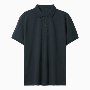 เสื้อโปโลผู้ชายแขนสั้นผ้าฝ้ายลำลอง - Product Image 3