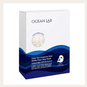 Masque facial en feuille Osyeonraep Oceanlab Deep Sea Ampoule Shot White Pearl Skip Mask Pack 10 feuilles 1 pièce rose - Product Image 1
