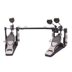 Pedale Doppio Professionale per Grancassa con Struttura in Ferro, Pedale Musicale per Batteria, Doppio Kick Drum Head - Product Image 3