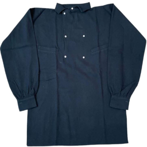 <b>Men</b> Era Dress <b>Shirt</b> Long Sleeve Stand <b>Collar</b> Historical Reenactment American Reproduction Bib Front Flannel Over <b>Shirts</b> - Product Image 3