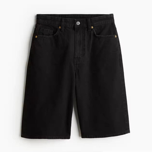 Shorts en jean déchirés pour homme de haute qualité, style vintage, effet usé, pour un look streetwear urbain. - Product Image 4