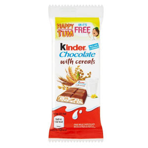 Chocolat Kinder avec céréales disponible en toutes tailles, chocolat Kinder avec céréales en vente - Product Image 6