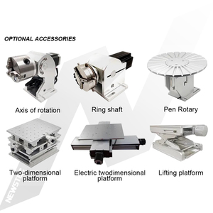 آلة نقش بالليزر ثلاثية الأبعاد عالية الجودة للمعادن والبلاستيك بقوة 50 واط مع تركيز تلقائي ديناميكي - Product Image 6