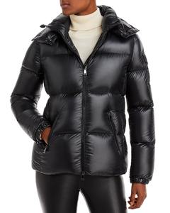 Chaqueta Bomber Acolchada de Alta Calidad, Color Negro Azulado Brillante, Unisex, Cuello Alto, Impermeable, Resistente al Viento, Ecológica - Product Image 1