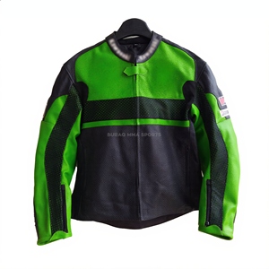 Chaqueta de Motocicleta de Invierno para Hombre, de Cuero Genuino, con Cierre de Cremallera, Estilo Formal, Diseño Sólido, Parche con Logotipo Personalizado - Product Image 2