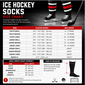 Calcetines de Hockey sobre Hielo Sublimados Personalizados, Calcetines de Hockey de Malla de Poliéster Transpirable, Calcetines de Hockey de Equipo de Alta Calidad, Ligeros, Antideslizantes, con Logotipo Personalizado - Product Image 4