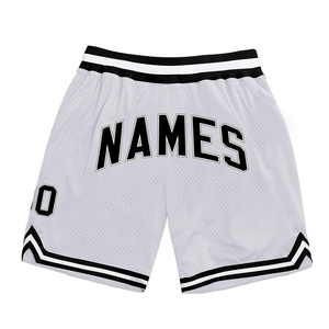 Shorts de basketball en polyester légers et respirants, personnalisables avec broderie Nesta Sports, en maille, pour hommes, vente en gros - Product Image 4