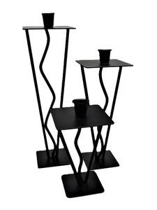 European Design <b>Candle</b> <b>Pillar</b> Holder <b>Gold</b> Color Superior Quality Metal <b>Candle</b> Holder for Parties & Event Decor Uses - Product Image 2