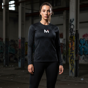 T-shirt de compression à motif personnalisé sublimé, couleurs vives, vêtements de sport, coupe ajustée, tee-shirt d'entraînement, vente en gros de vêtements de sport - Product Image 6