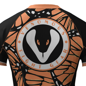 Camiseta de Compresión VENOMOUS Monarch Butterfly, Transpirable, de Secado Rápido, Personalizada para MMA y BJJ, Manga Larga, para Entrenamiento - Product Image 5