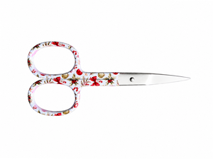 Tijeras de Bordado Multifuncionales Profesionales para Manualidades, 3.5 Pulgadas, Lisas, OEM, con Estampado Floral Navideño, de Acero Inoxidable Afilado - Product Image 6