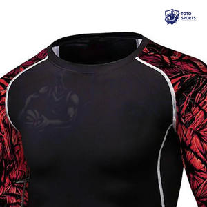 Haut de sport professionnel d'arts martiaux léger et respirant à manches longues pour hommes – Rashguard de performance tendance et de haute qualité - Product Image 3