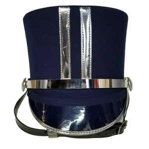 Napoleónico británico impermeable banda Shako sombreros de cuero de vaca hecho Shako sombreros - Product Image 1