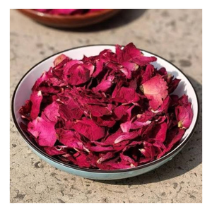 Pétales de rose rouge séchés naturels purs, qualité alimentaire, pétales de fleurs comestibles pour le thé, la pâtisserie, la garniture, durée de conservation de 24 mois - Product Image 4
