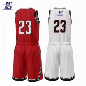 Maillot de basketball personnalisé à transfert thermique – Créez votre propre uniforme d'équipe – Maille respirante à séchage rapide – Col en V profond – Haute qualité – Homme - Product Image 1