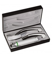 Ensemble de diagnostic ORL ROCKMED 2-en-1 : Otoscopes et ophtalmoscopes miniatures en acier inoxydable à fibre optique