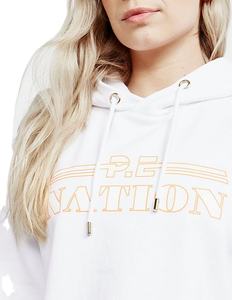 Sweat-shirts à capuche en gros pour femmes, 350 g, surdimensionnés, logo personnalisé, sweat-shirt à capuche en molleton pour femmes - Product Image 3