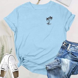 Camiseta Personalizada para Mujer OEM ODM, Algodón Premium, Logotipo Personalizado, Todos los Colores, Todas las Tallas, Marca Privada, Fabricante Mayorista - Product Image 4