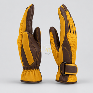 Gant d'équitation durable avec doigts flexibles, paumes renforcées et intérieur doux pour l'entraînement et la pratique prolongée. - Product Image 4