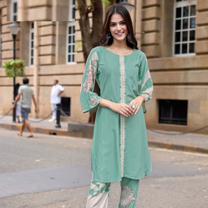 Heavy Rayon Women's <b>Kurti</b> Collection with Embroidery and Handwork - Product Image 1