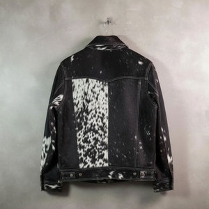 เสื้อแจ็คเก็ตหนังวัวแท้คุณภาพสูงสำหรับผู้ชาย ดีไซน์คอตั้งแบบซิป กันลม เสื้อคลุมกันหนาวสำหรับฤดูหนาว - Product Image 2