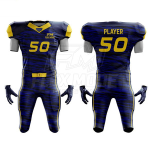 Uniforme de Fútbol Americano Personalizado, Transpirable, Estilo Jersey de Juego, para Atletas Profesionales, Calidad Premium - Product Image 3