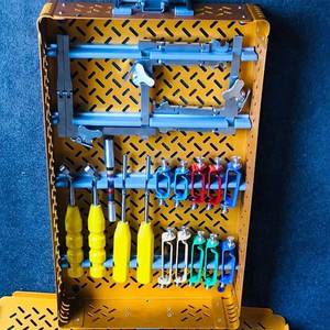 Système d'opérations chirurgicales orthopédiques Trimline : Kit d'opérations cervicales réutilisables, instruments dentaires en acier inoxydable, certifié CE - Product Image 3