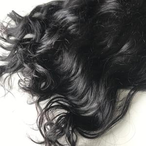 100% cheveux humains vietnamiens bruts vague naturelle couleur noire doux soyeux paquet avec dentelle HD superbe qualité expédition rapide dans le monde entier - Product Image 3