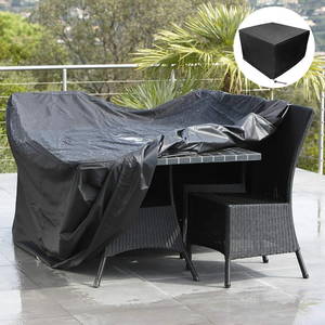 Bâche de protection imperméable en HDPE laminé pour mobilier de jardin, table et chaises d'extérieur - Product Image 1