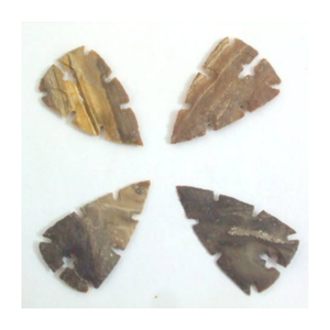 Pointes de flèches en agate naturelle, nouveau design, faites à la main, style indien, vente en gros, avec un style très apprécié en ligne - Product Image 2