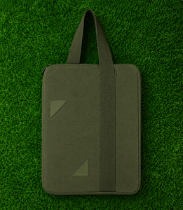 Bolsa para portátil color caqui, funda con cremallera para portátil, para trabajo, viajes, escuela. - Product Image 1