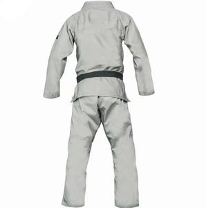 Kimono de BJJ OEM Blanco 100% Algodón para Adultos Unisex Corte Regular Ropa Duradera para Artes Marciales - Product Image 4