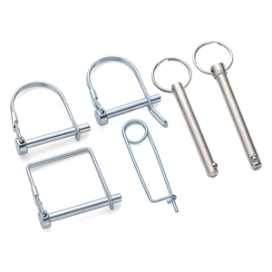 Jinggong Galvanized Cotter <b>Pin</b> Safety Snap Ring <b>Pin</b> Spring in Sizes M2 M3 M5 M6 M8 - Product Image 1