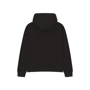 Men's <b>Black</b> <b>Zip</b>-<b>Up</b> <b>Hoodie</b> Regular Fit Cotton Fleece Casual Hooded Sweatshirt With Front Pocket Design Autumn Wear - Product Image 4