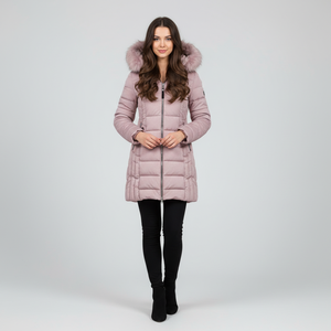 Veste matelassée pour femmes, à capuche, imperméable, coupe-vent, respirante, sur mesure, OEM, vente en gros - Product Image 2
