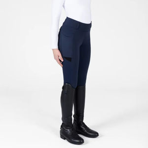 Jodhpurs d'équitation pour enfants, coupe slim, tissu extensible respirant, pantalon d'équitation durable pour l'entraînement, la compétition et le confort - Product Image 1