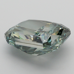 Diamante suelto de corte radiante, verde intenso, cultivado en laboratorio, certificado por IGI, para joyería fina al por mayor. - Product Image 3