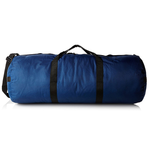 Unisex Nylon Gym <b>Bag</b> 20-<b>30L</b> Solid Color Drawstring Closure Casual Style Durable Soft Handle Adjustable Strap - Product Image 1