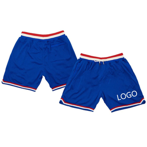 Shorts de sport pour hommes en maille élastique à taille élastique pour la course, le basketball et le jogging - Séchage rapide, respirant, streetwear athlétique, vente en gros - Product Image 5