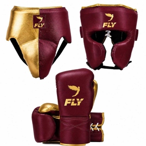 RTS Wholesale Price Premium Quality Material <b>Sparring</b> <b>Set</b> Genuine Leather Lace-Up Closure Head Groin Guard <b>Set</b> Comfortable Fit - Product Image 6