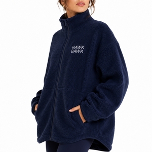 Veste en polaire Sherpa pour femme, ultra douce, confortable et chaude, matière légère et respirante. - Product Image 3