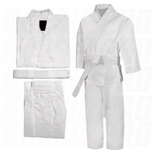 Uniforme de Karate con Cinturón para Niños, Uniforme de Karate Gi Resistente para Estudiantes, Uniforme de Entrenamiento de Artes Marciales para Niños y Niñas Principiantes, Práctica Juvenil - Product Image 5