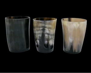 Vaso de Cuerno de Búfalo para Whisky, Vino, Té, Café y Cerveza, Artesanía en Cristalería, Cuerno de Búfalo de Alta Calidad - Product Image 2
