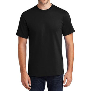 Men's Summer High Quality Cotton Casual Regular Fit Short Sleeve Breathable Quick Dry <b>T</b>-<b>Shirts</b> Black Color S-5XL <b>6XL</b> Stonefield - Product Image 1