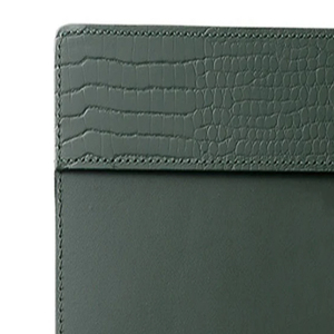 leather <b>desk</b> blotter <b>Desk</b> Blotter Green for Writing Executive <b>Desk</b> Surface <b>Protector</b> Luxury Leather <b>desk</b> Blotter - Product Image 3
