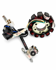 Bobine de stator à 12 pôles Yamaha Gladiator, plaque d'assemblage, bobine de charge pour moto, pièce électrique de rechange disponible à la vente - Exportateur indien - Product Image 4
