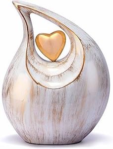 Urne funéraire en aluminium artisanale de style Art déco avec motif Arbre de Vie pour cendres humaines et d'animaux de compagnie, capacité 1-2L - Product Image 4